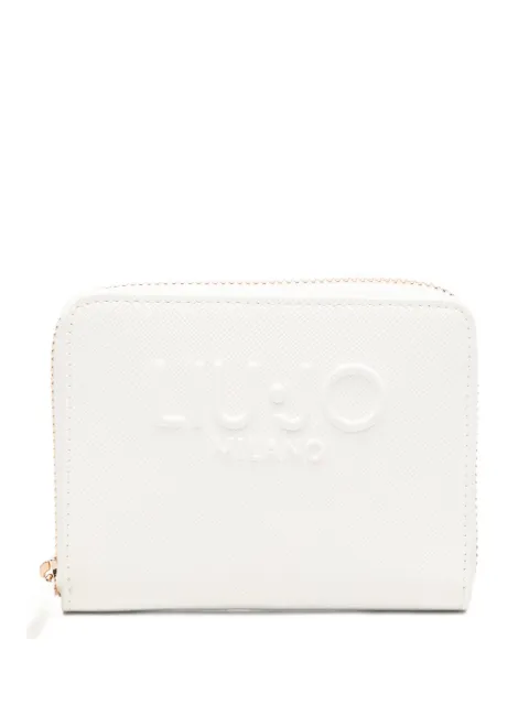 LIU JO logo zip wallet