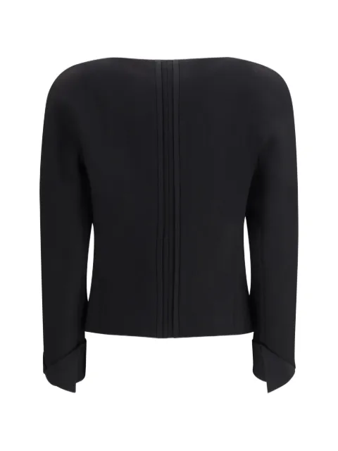 Chloé collarless fitted jacket