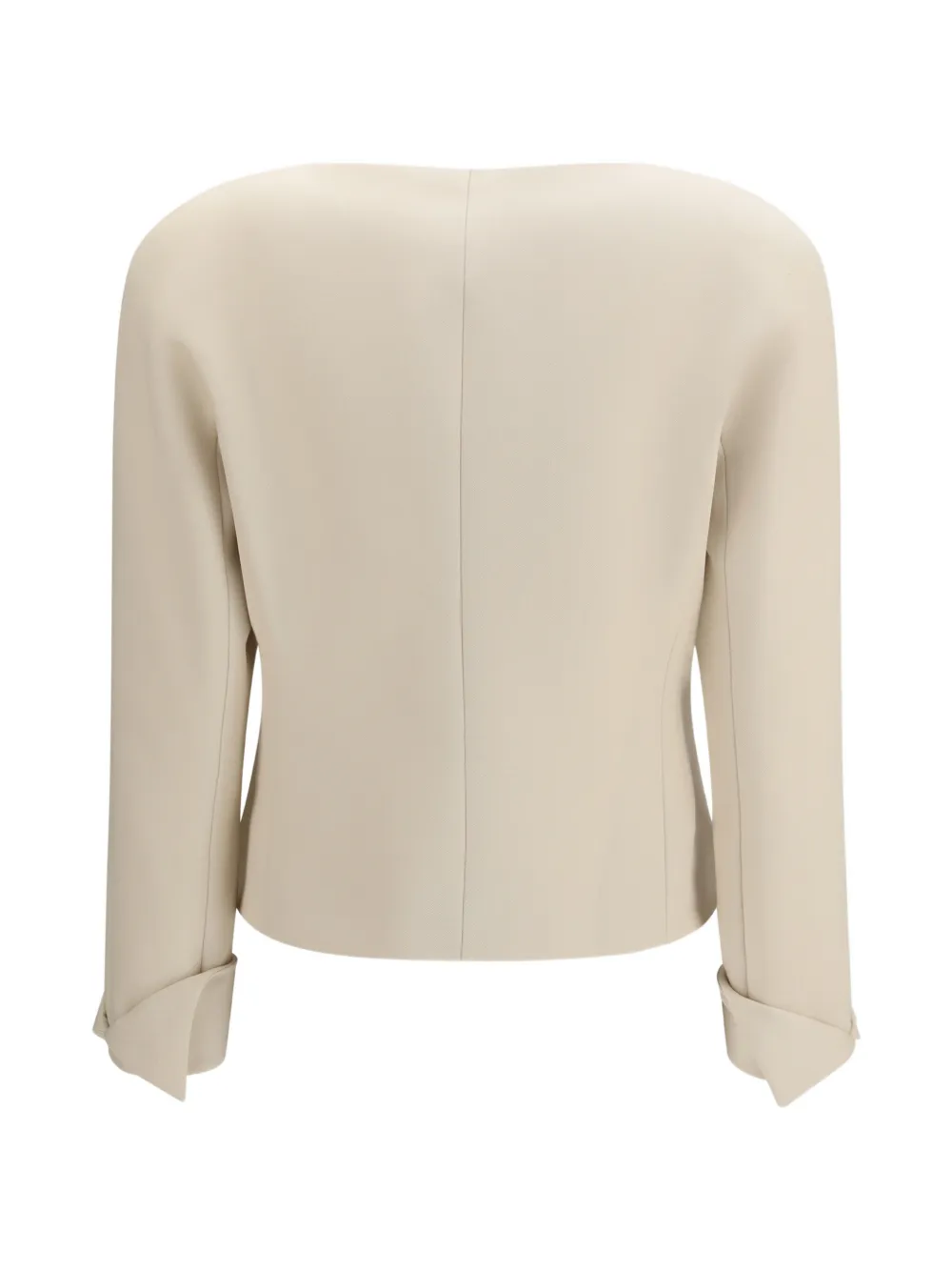 Chloé Kraagloos getailleerd jack Beige