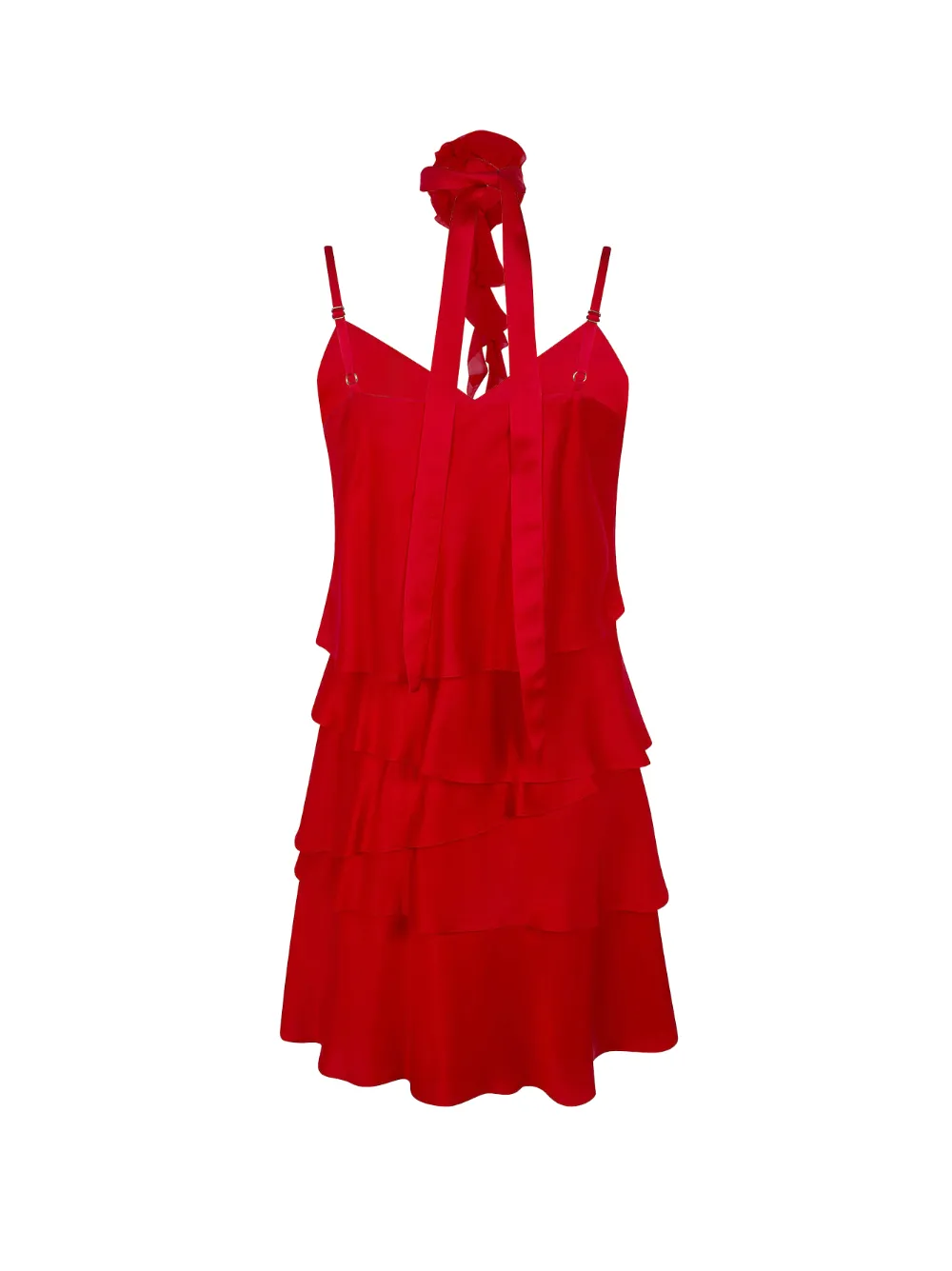 satin dress Satin A-Line Dress main image 1