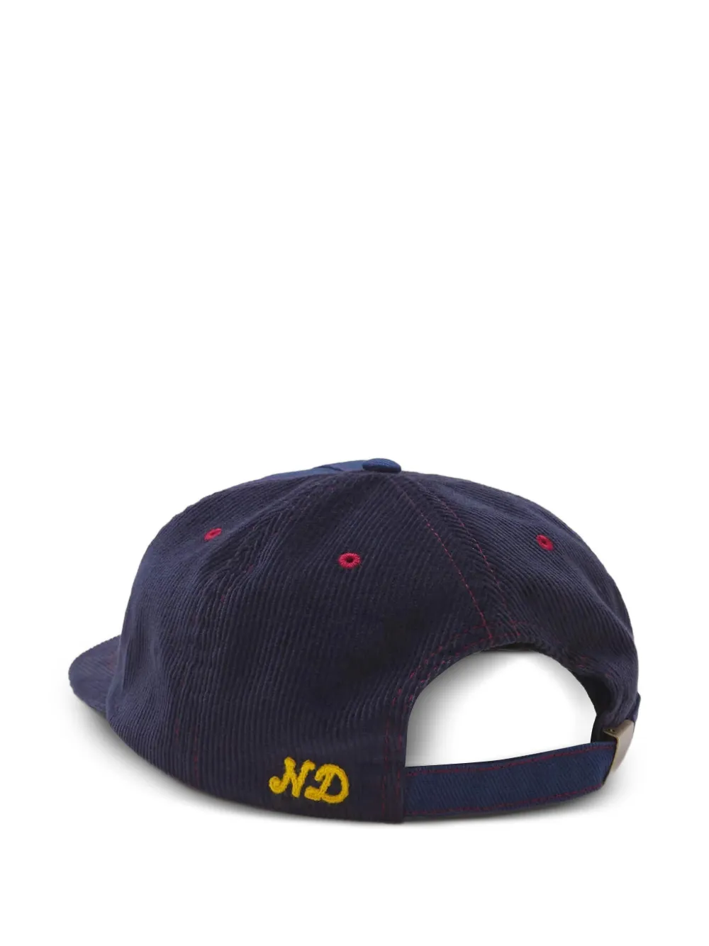  Nicholas Daley Slygo Embroidered Corduroy Cap - Blue 