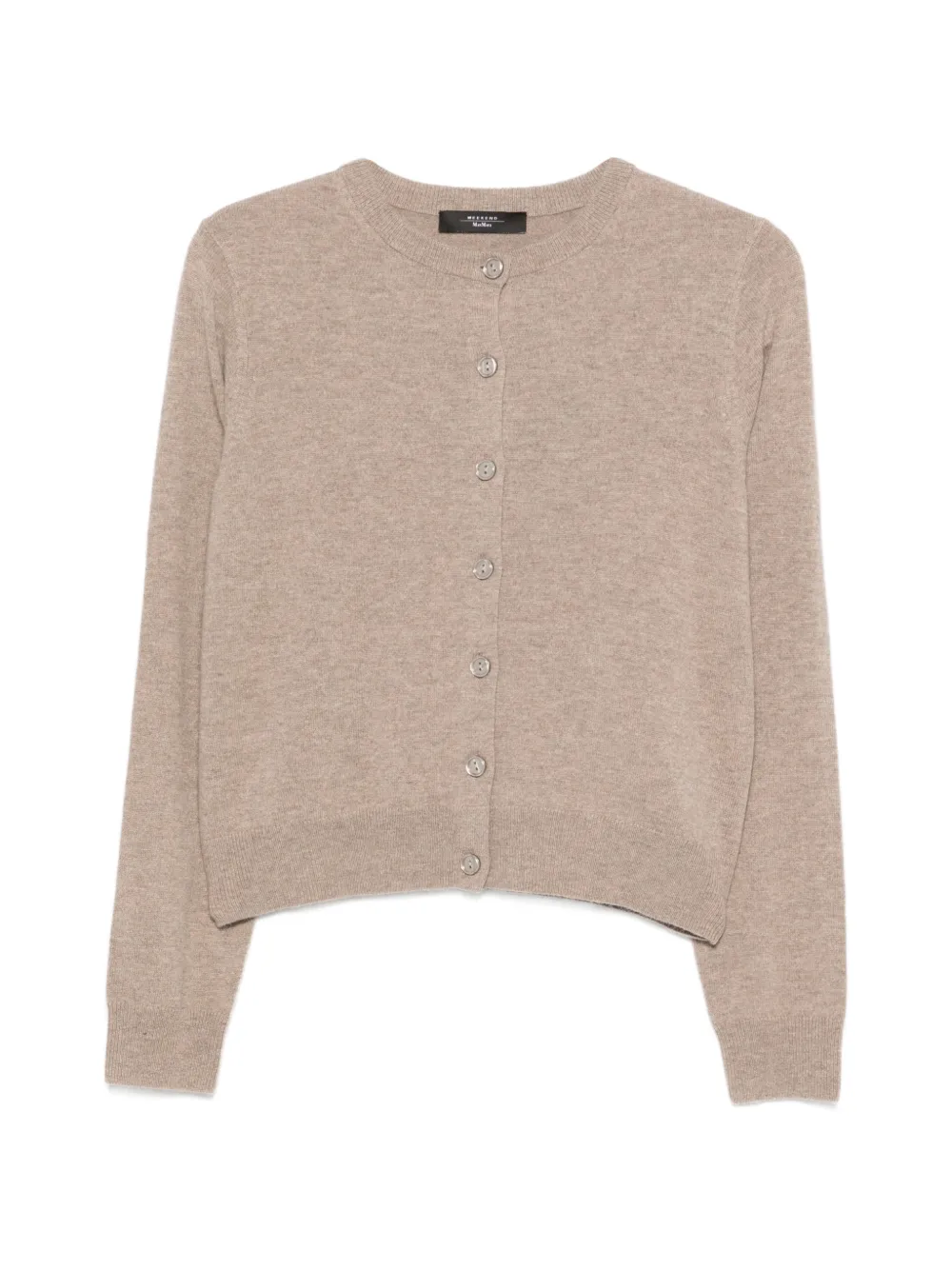 Weekend Max Mara crew-neck cardigan - Toni neutri