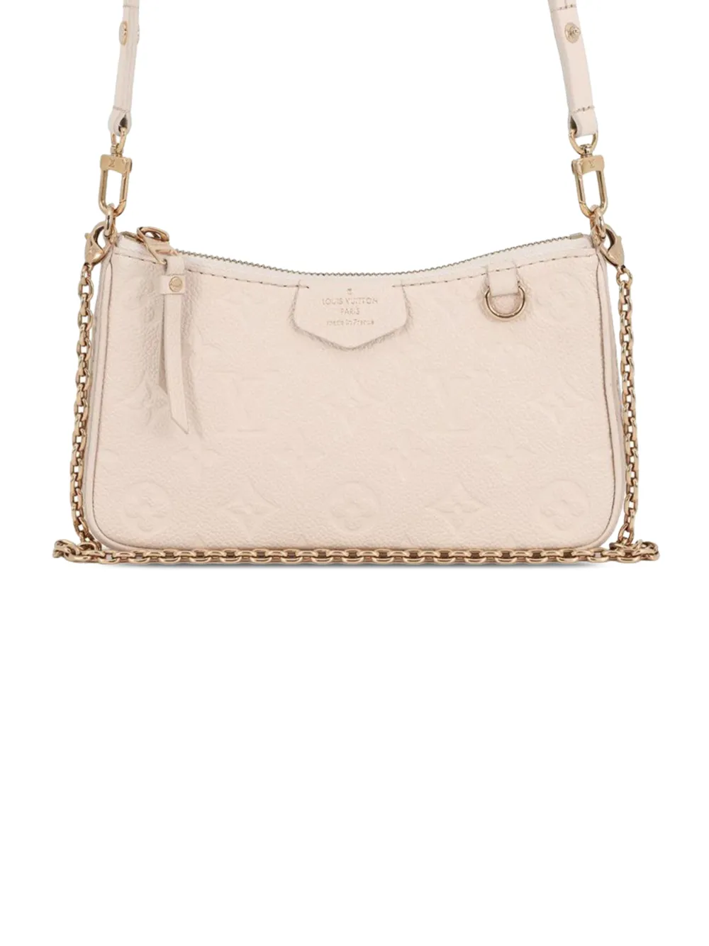 Louis Vuitton Pre-Owned 2022 Monogram Empreinte Easy Pouch On Strap satchel - Bianco