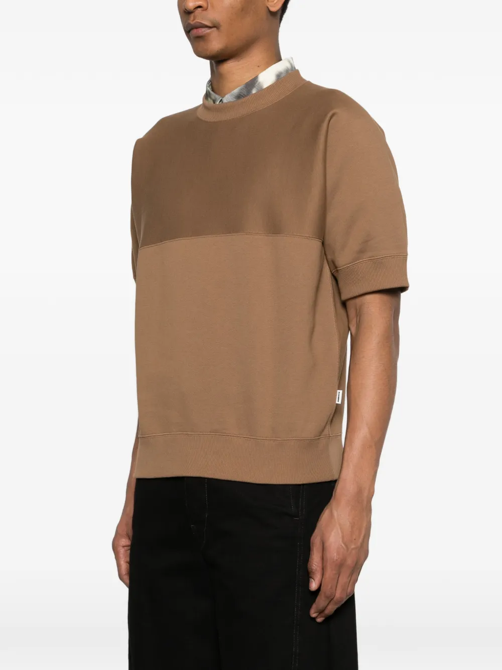 Jil Sander T-shirt met ronde hals Bruin