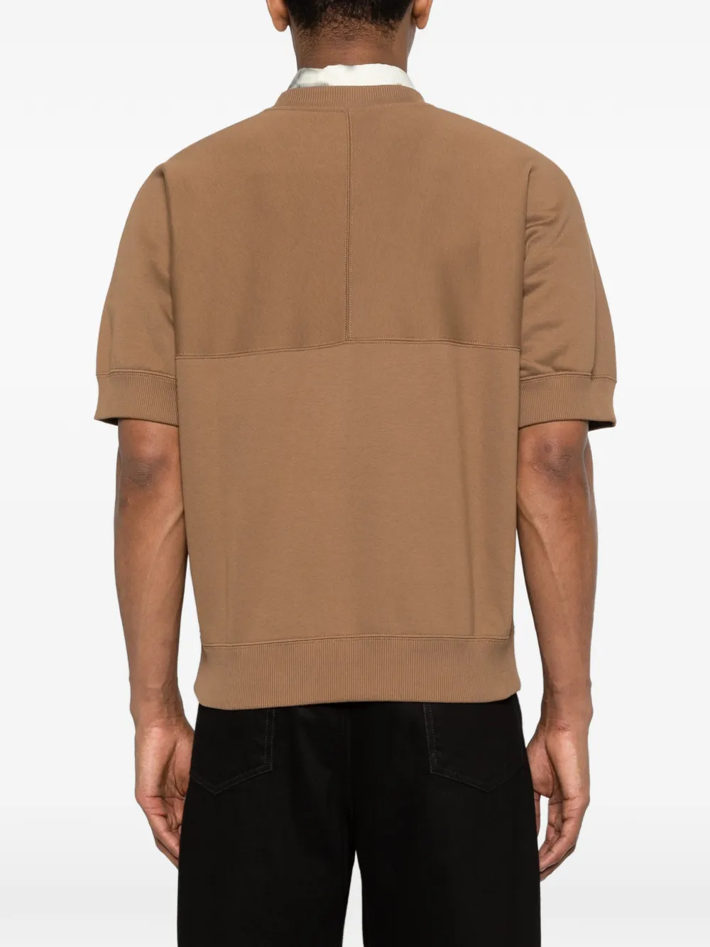 Jil Sander T-shirt met ronde hals Bruin