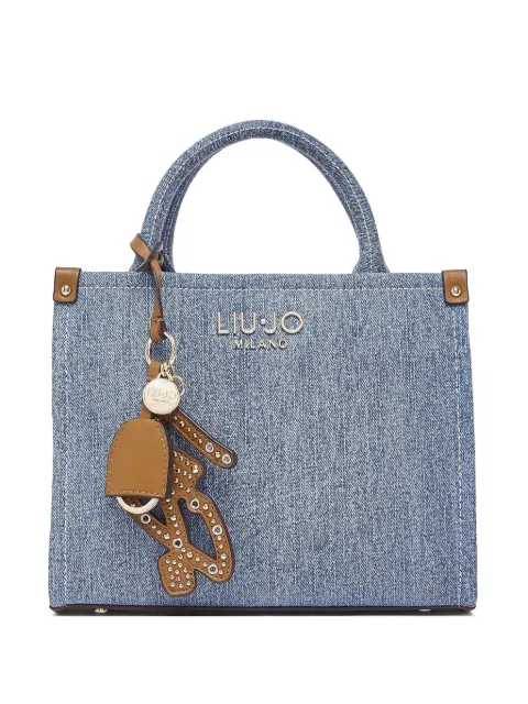 LIU JO small detachable charms tote bag