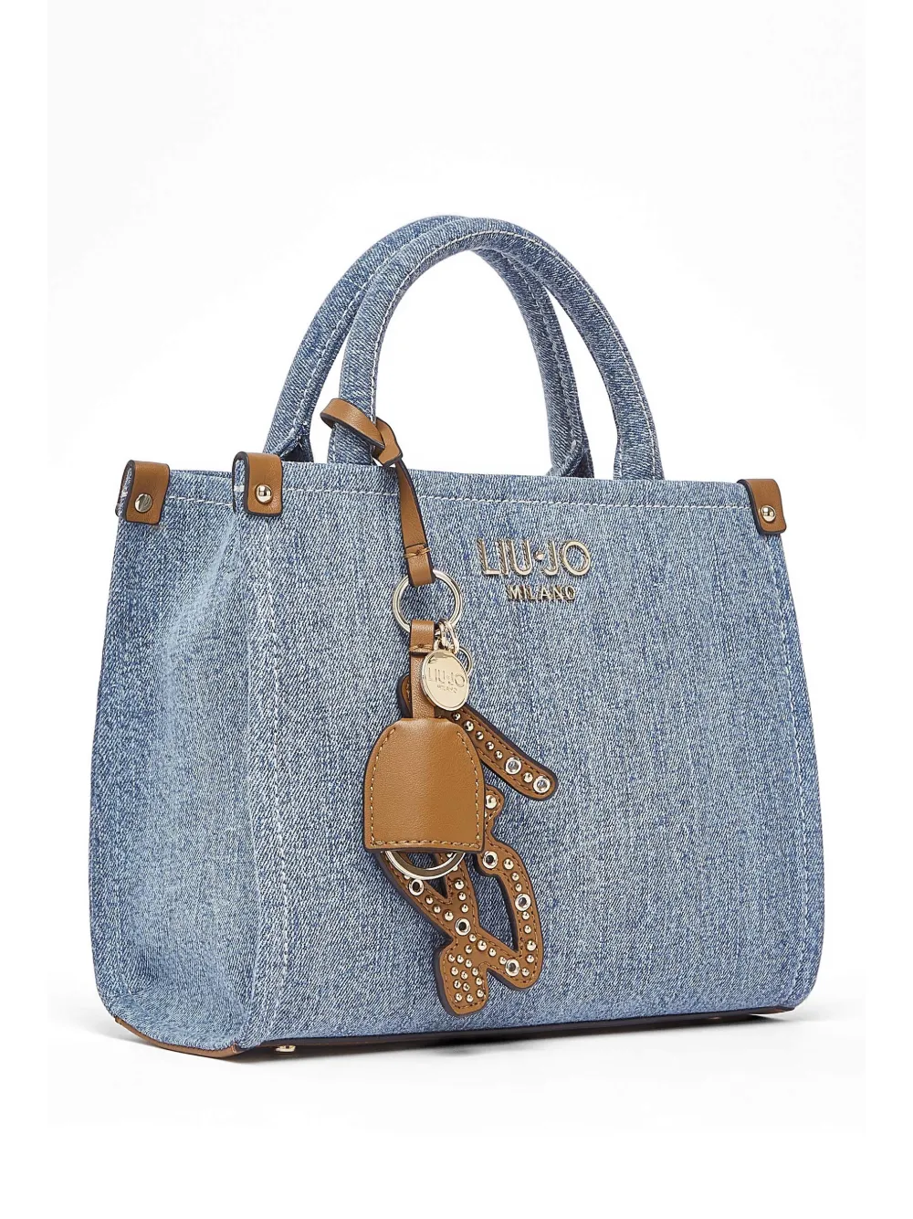 Small Detachable Charms Tote Bag