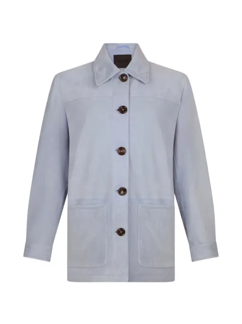 LIU JO button suede jacket