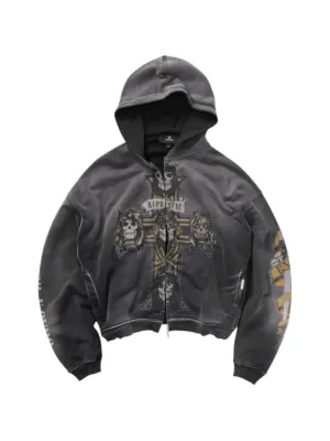 Veste bomber matelassée avec col teddy pour homme
