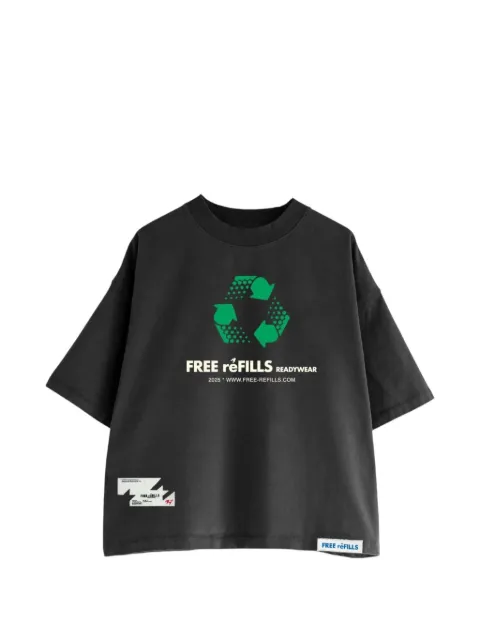Free Refills graphic T-shirt