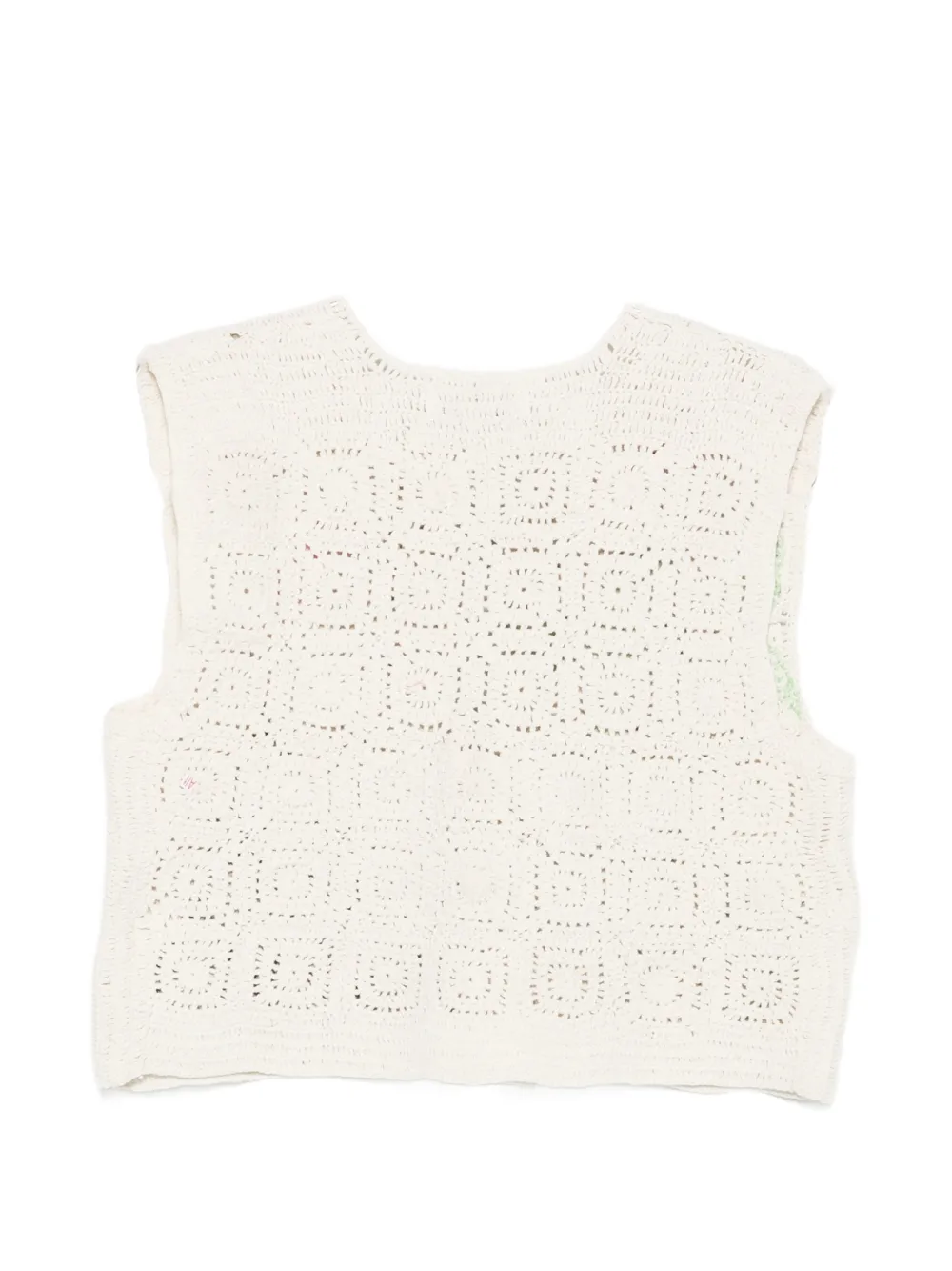 Piver Crochet Embroidered Gilet