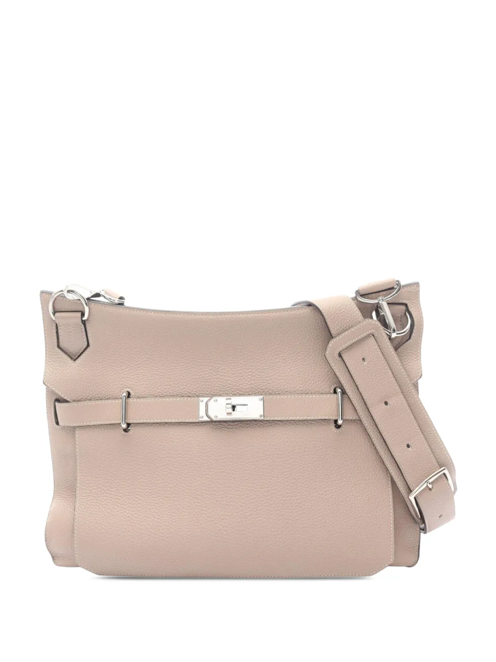 Hermès Pre-Owned 2009 Clemence Jypsiere 34 crossbody bag - Marrone