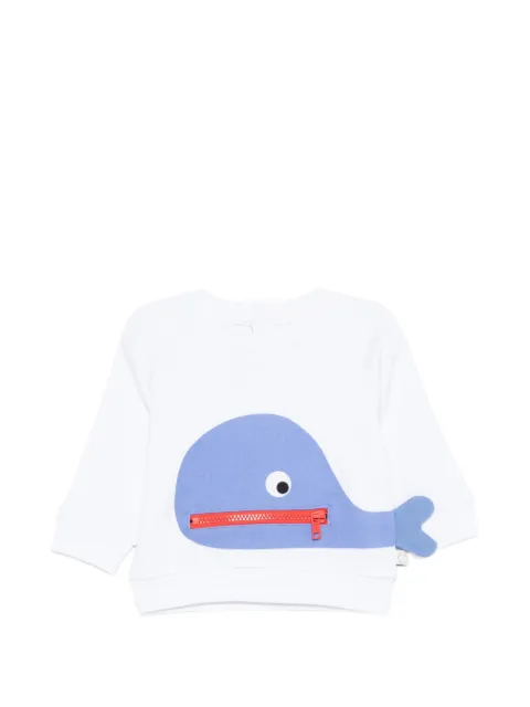Stella McCartney Kids sweat à détails de zips