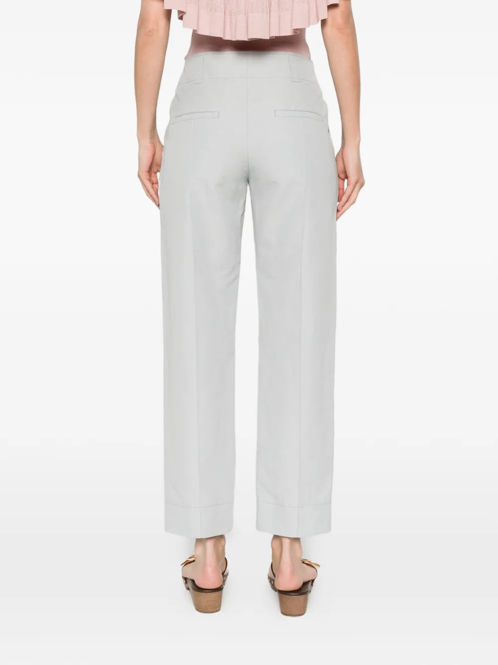 Chloé Straight broek Grijs