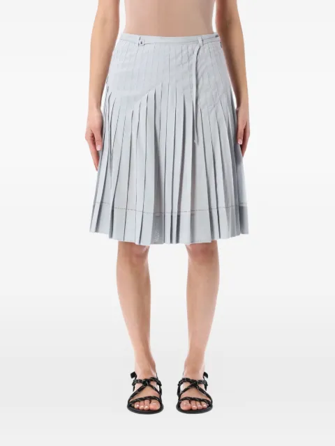 Low Classic falda midi con diseño plisado