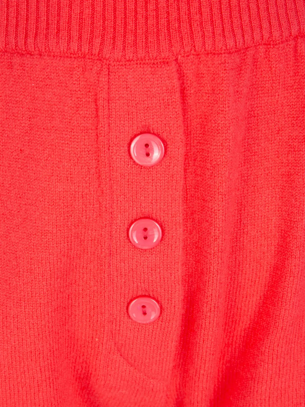  Ely Ely Matilda Button Shorts - Red 