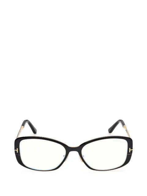 TOM FORD Eyewear geometric metal glasses