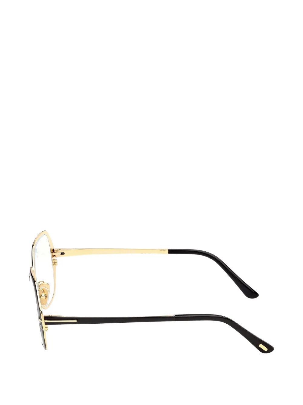  Tom Ford Eyewear Oval-frame Glasses - Black 