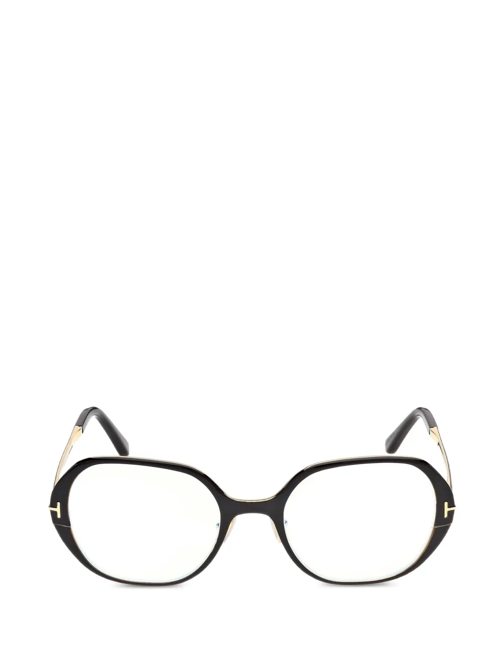 TOM FORD Eyewear oval-frame glasses - Nero