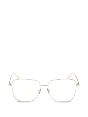 Pomellato PM0105O Square Optical Glasses Rose Gold Chain Detail Frames NWT Italy Pomellato Eyewear square-frame chain-link Optical Glasses  main image 4