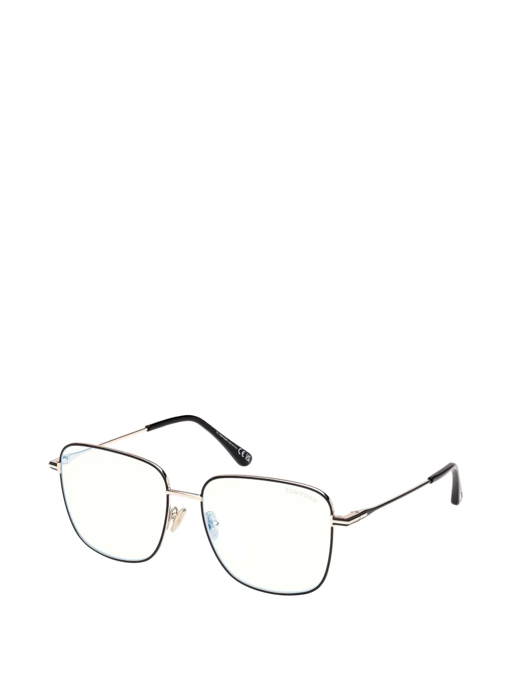 TOM FORD Eyewear Bril met montuur Zilver