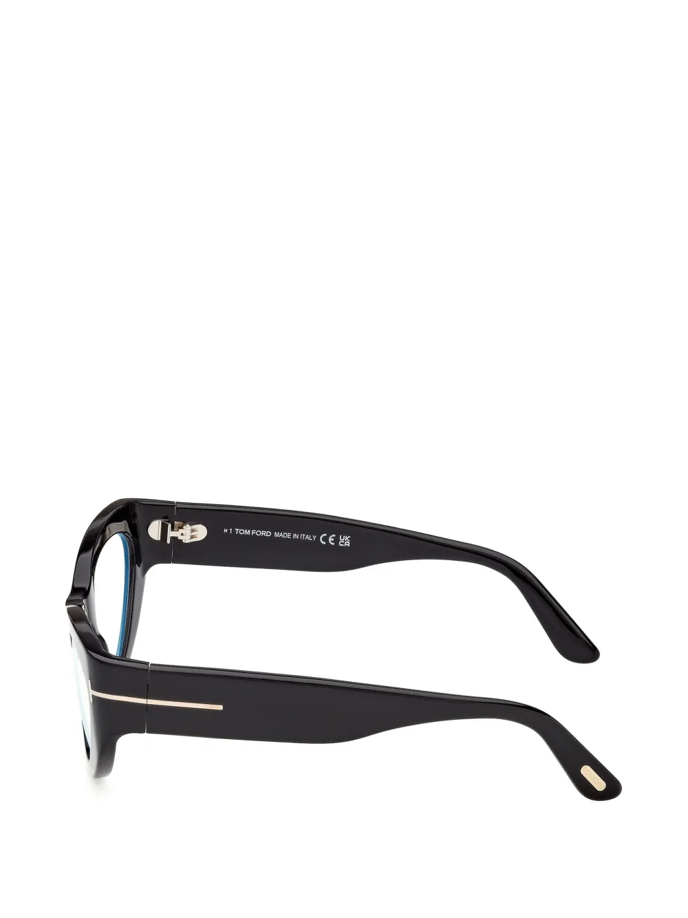 TOM FORD Eyewear Bril met cat-eye montuur Zwart
