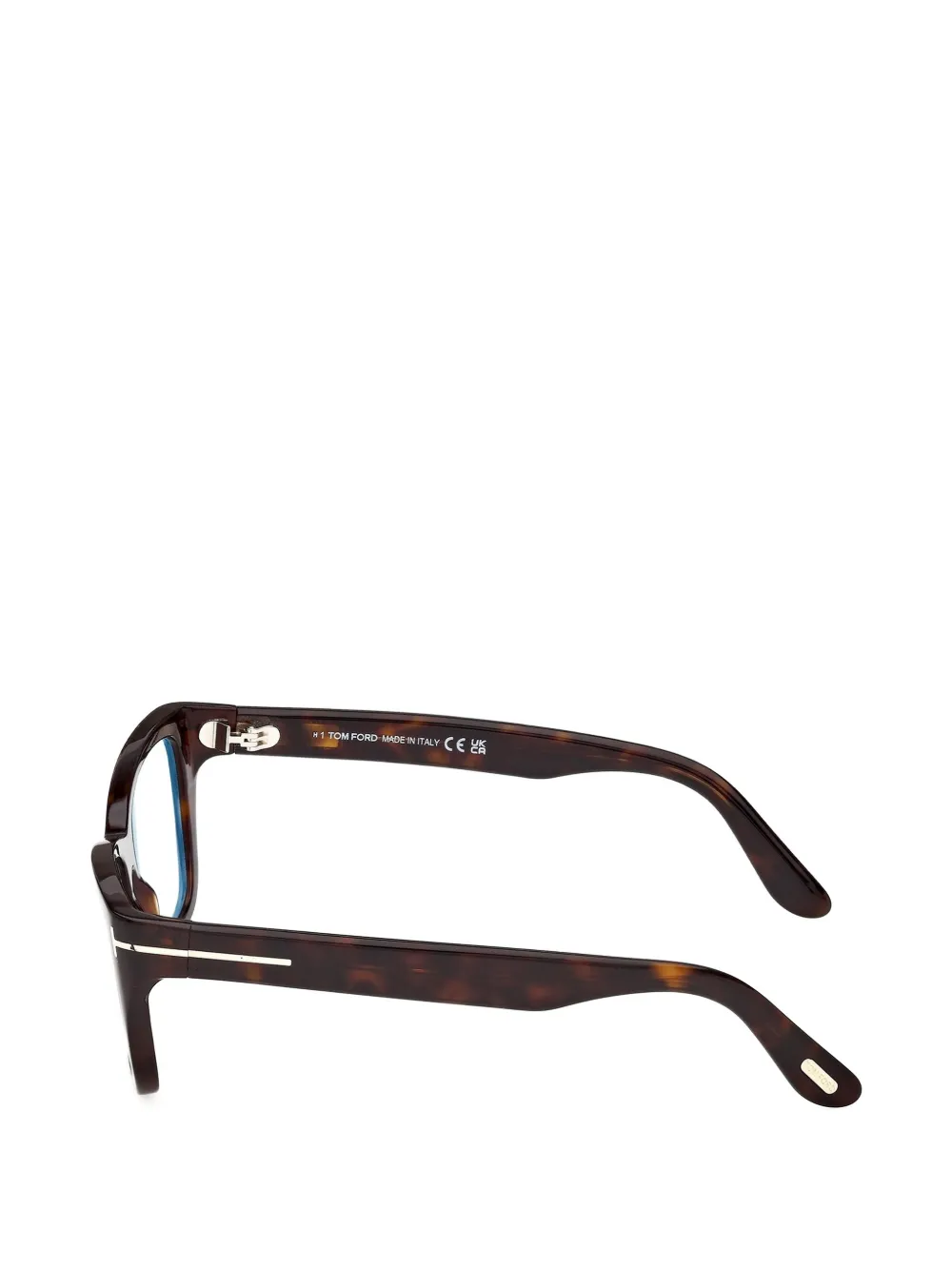 TOM FORD Eyewear Bril met vierkant montuur Bruin