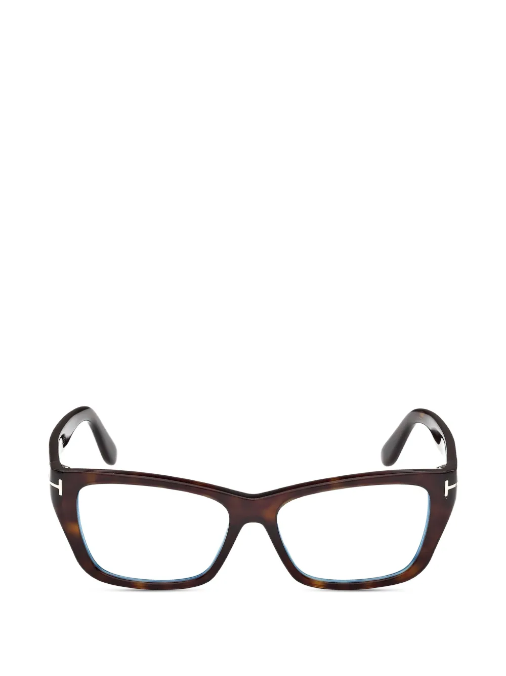 TOM FORD Eyewear square-frame glasses - Marrone