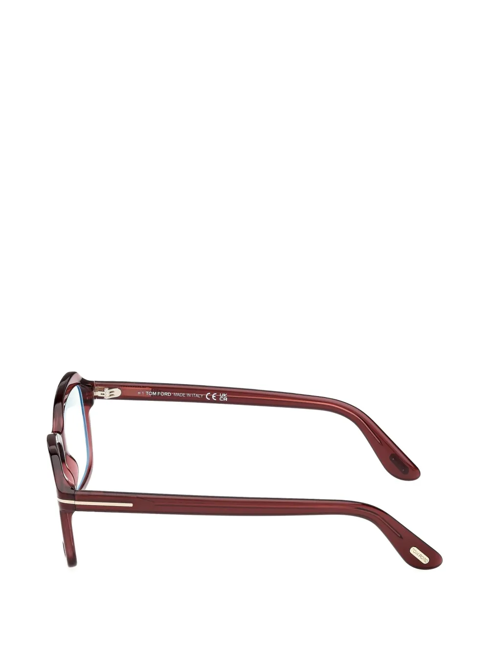  Tom Ford Eyewear Square-frame Glasses - Purple 