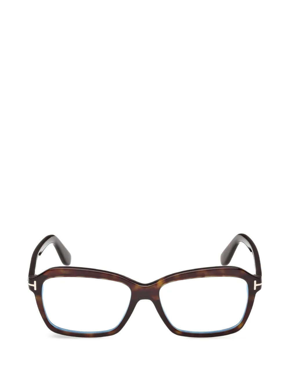 TOM FORD Eyewear square-frame glasses - Marrone