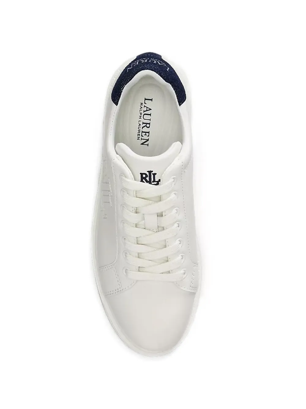 Lauren Ralph Lauren Sneakers met logo-reliëf Wit