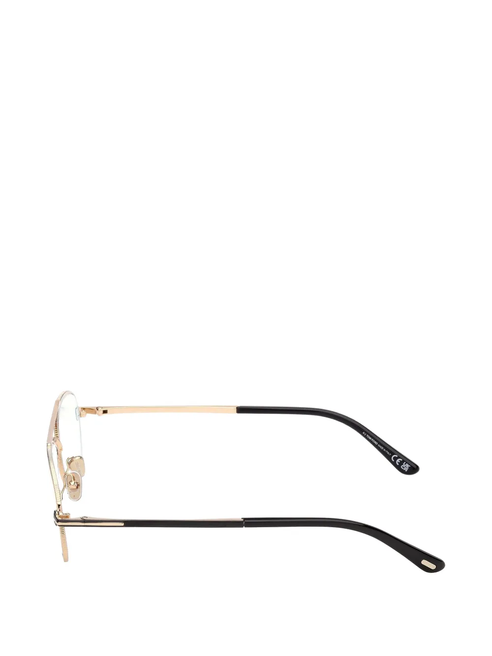 TOM FORD Eyewear Bril met piloten montuur Goud