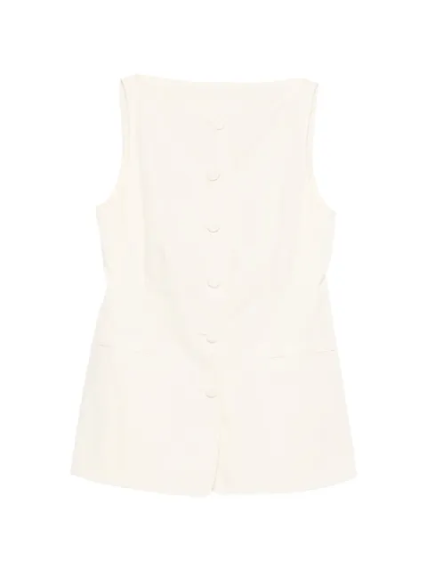 MARK KENLY DOMINO TAN ボタン ベスト