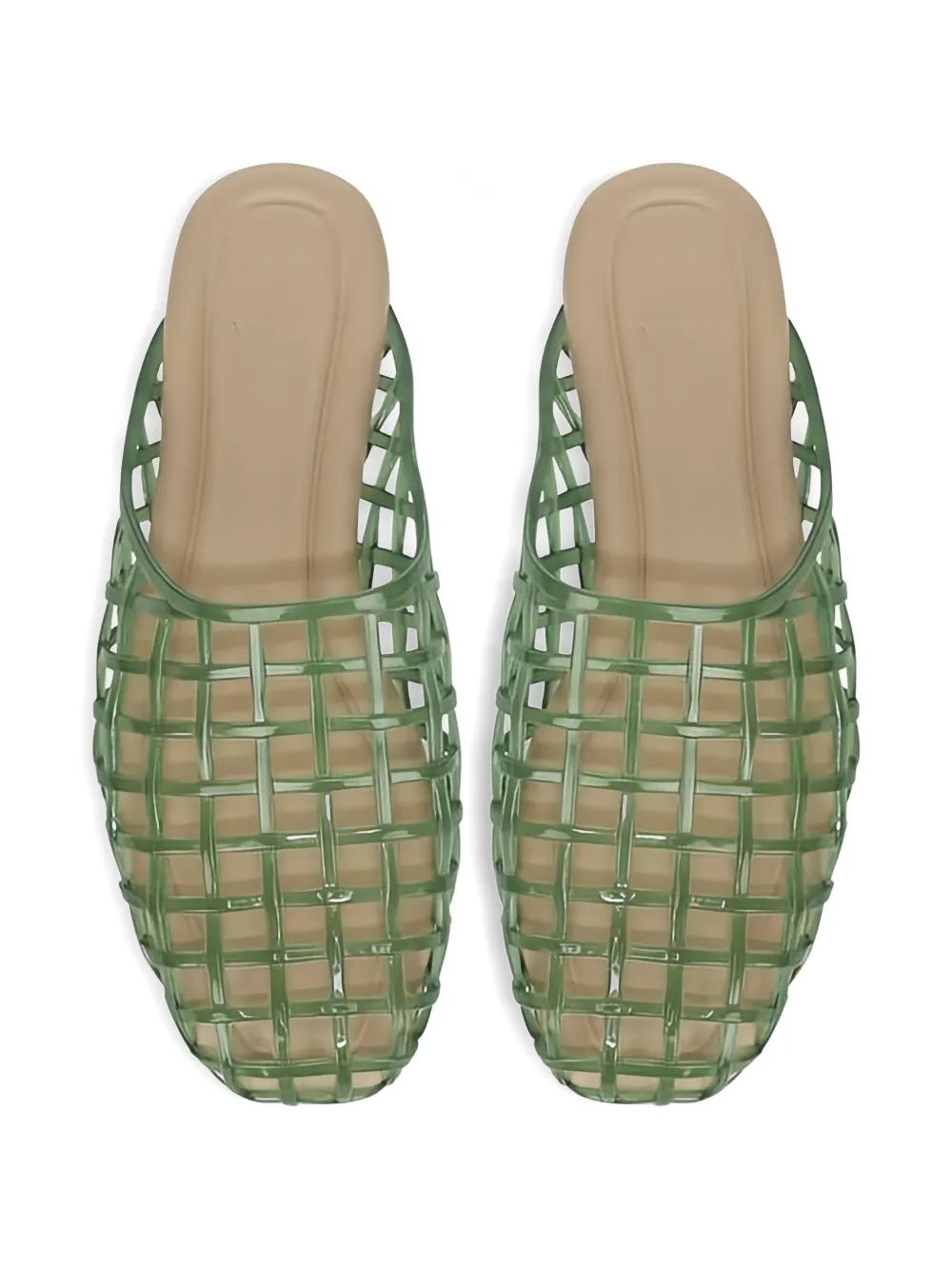 Vince Barcelona platte muiltjes Wit