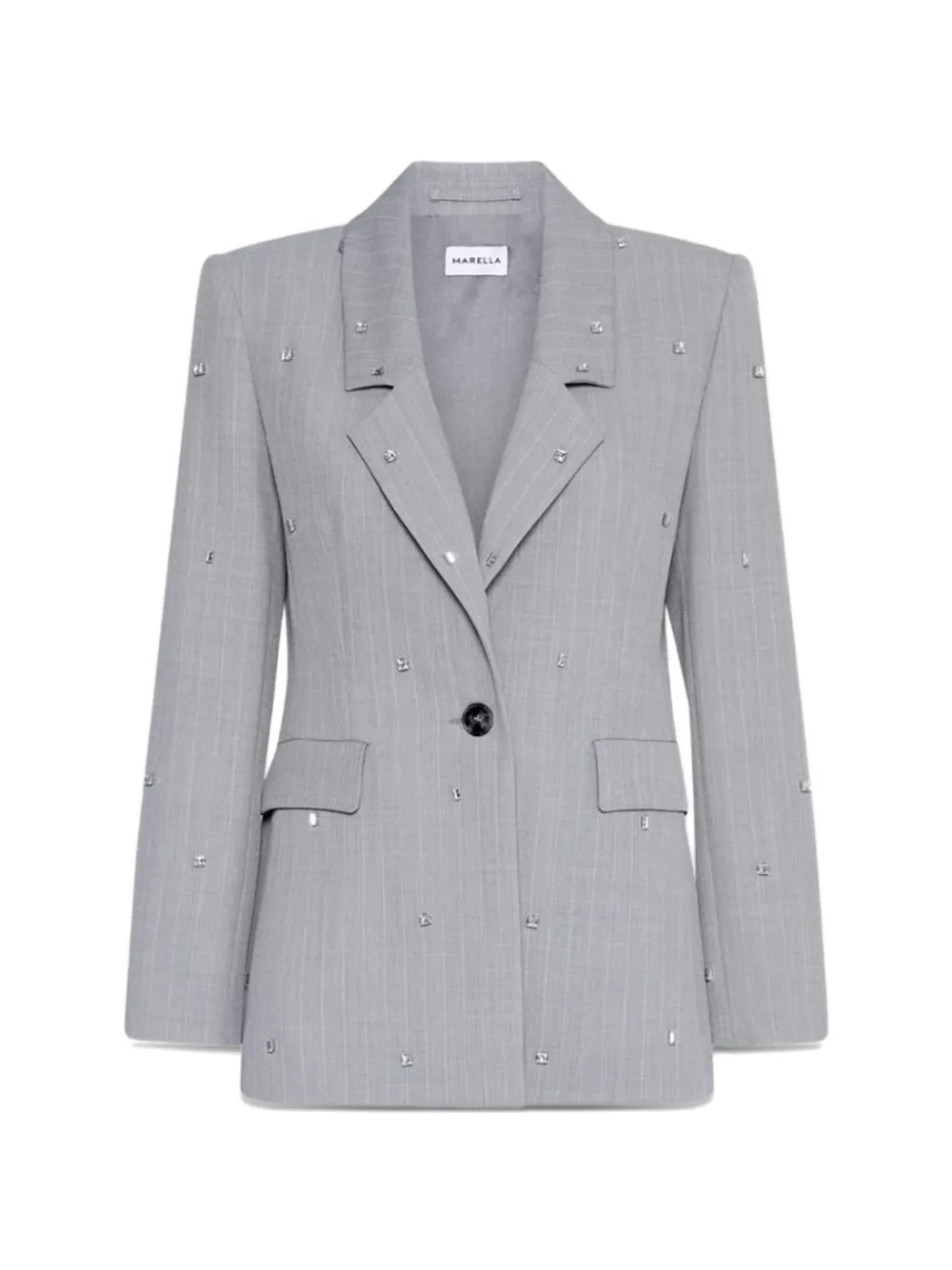 Marella MllPasso embellished blazer - Grey