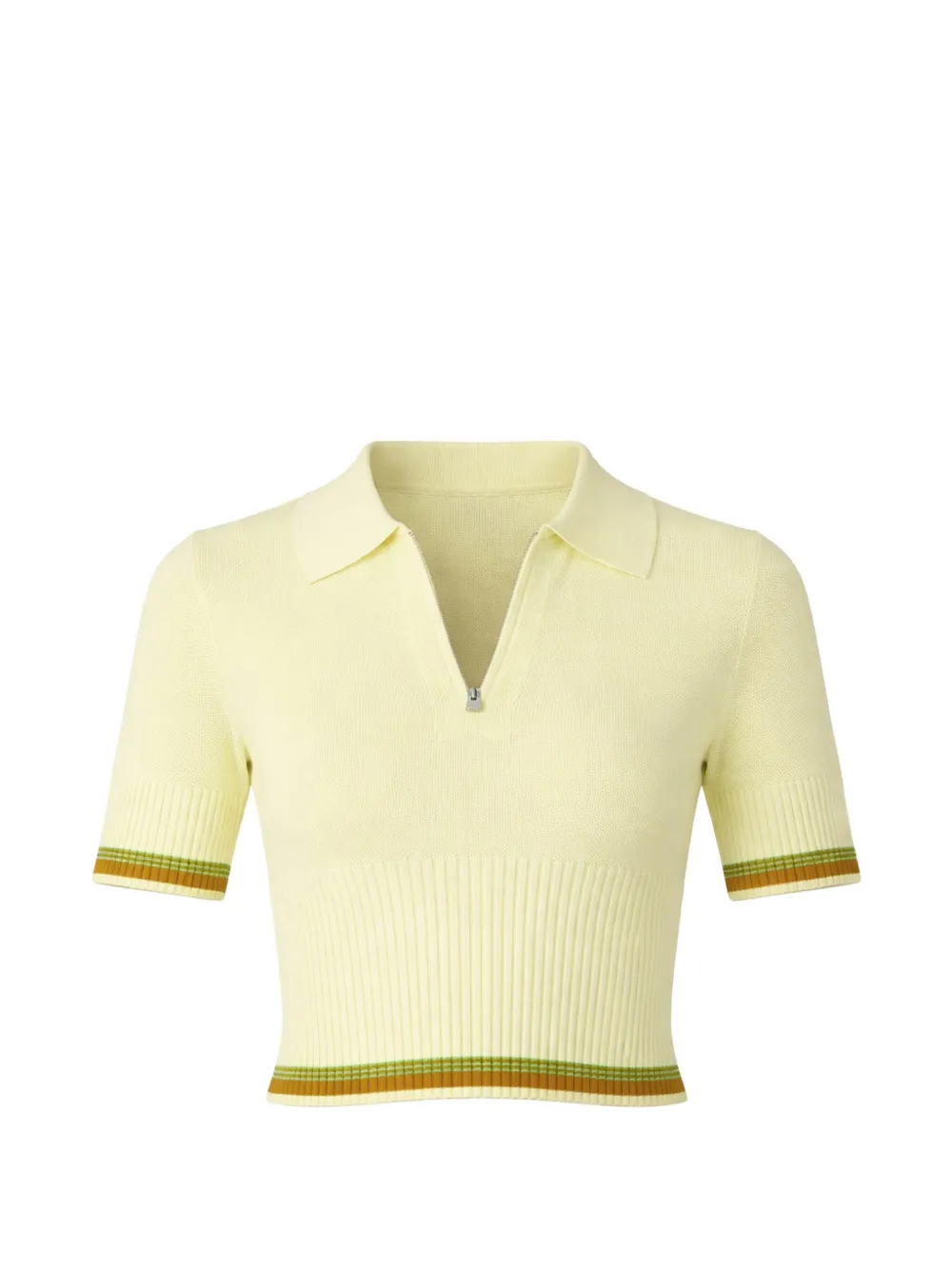 Guest In Residence Marcella striped polo shirt - Giallo