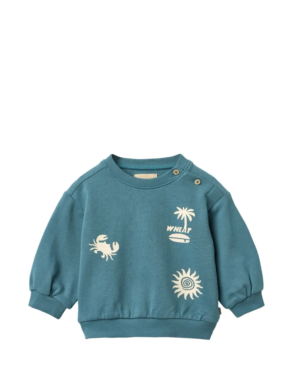 WHEAT Elliot sweatshirt - Blu