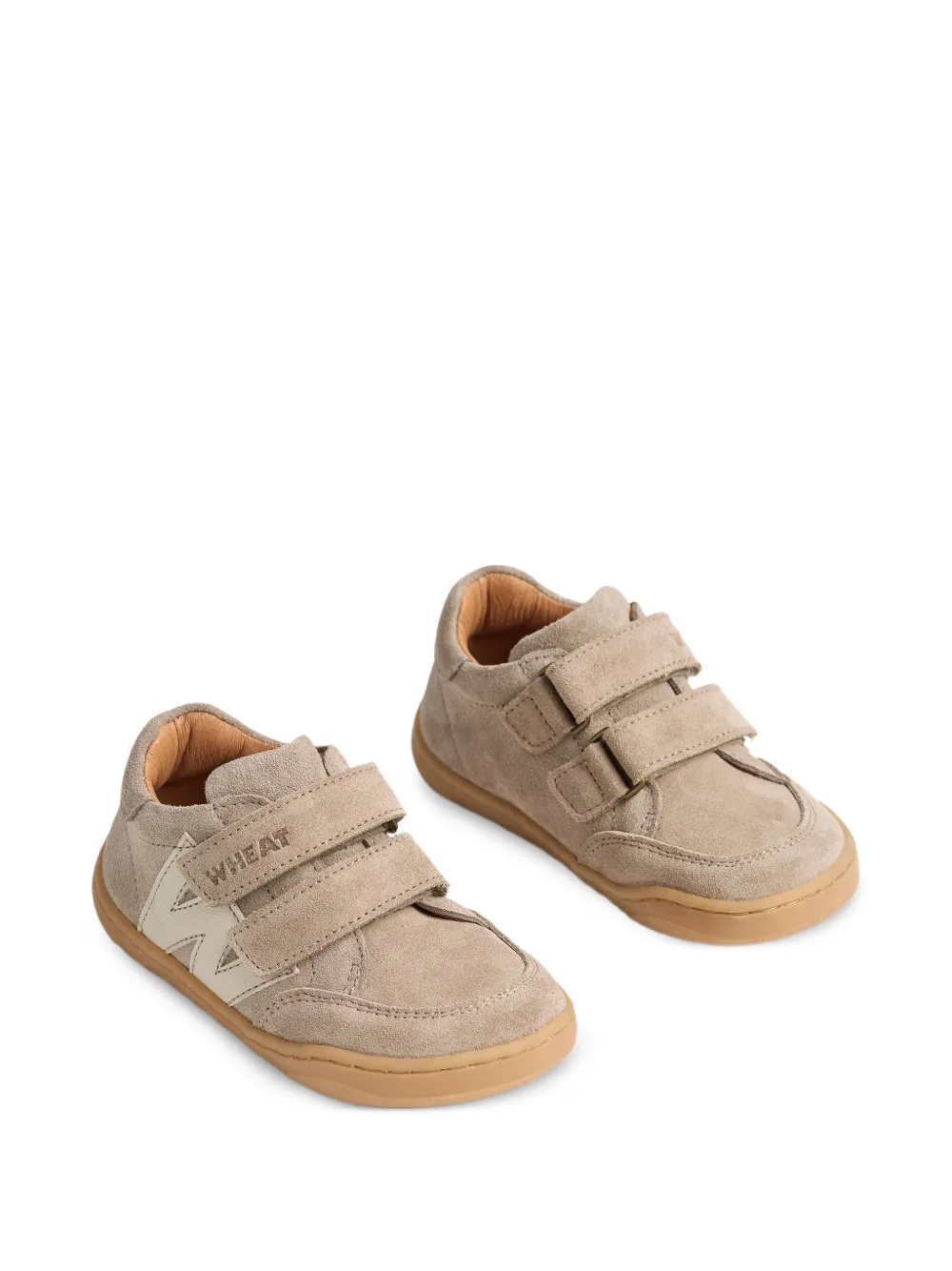 WHEAT Barred sneakers - Marrone