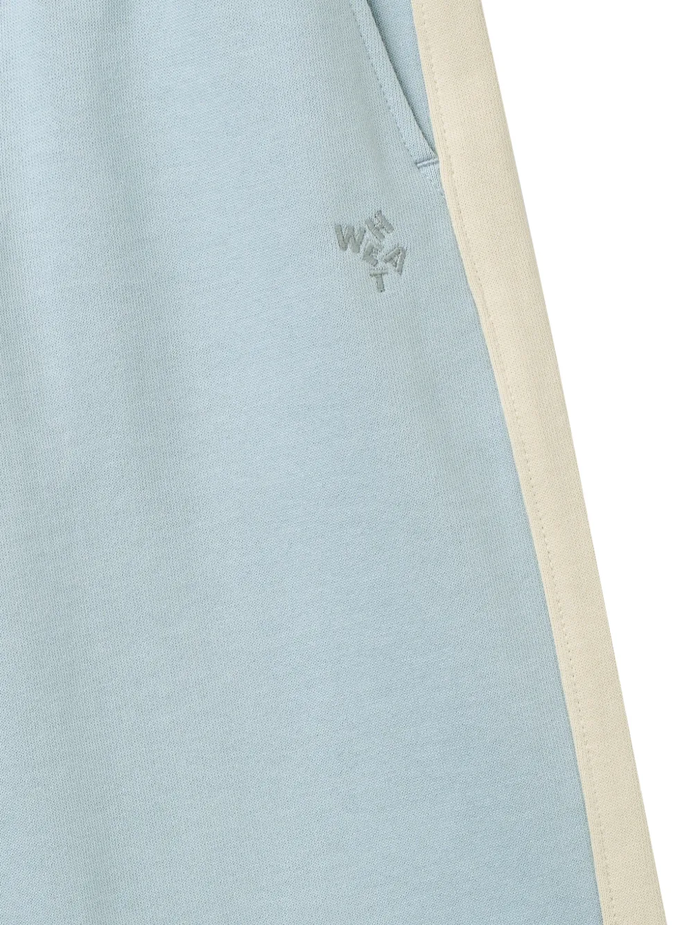  Wheat Day Drawstring-fastening Track Pants - Blue 