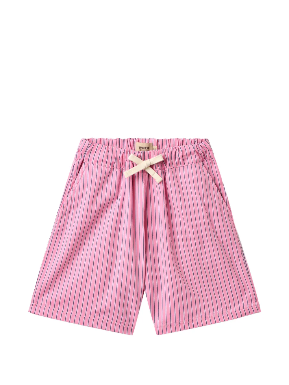 WHEAT striped drawstring-fastening shorts - Rosa