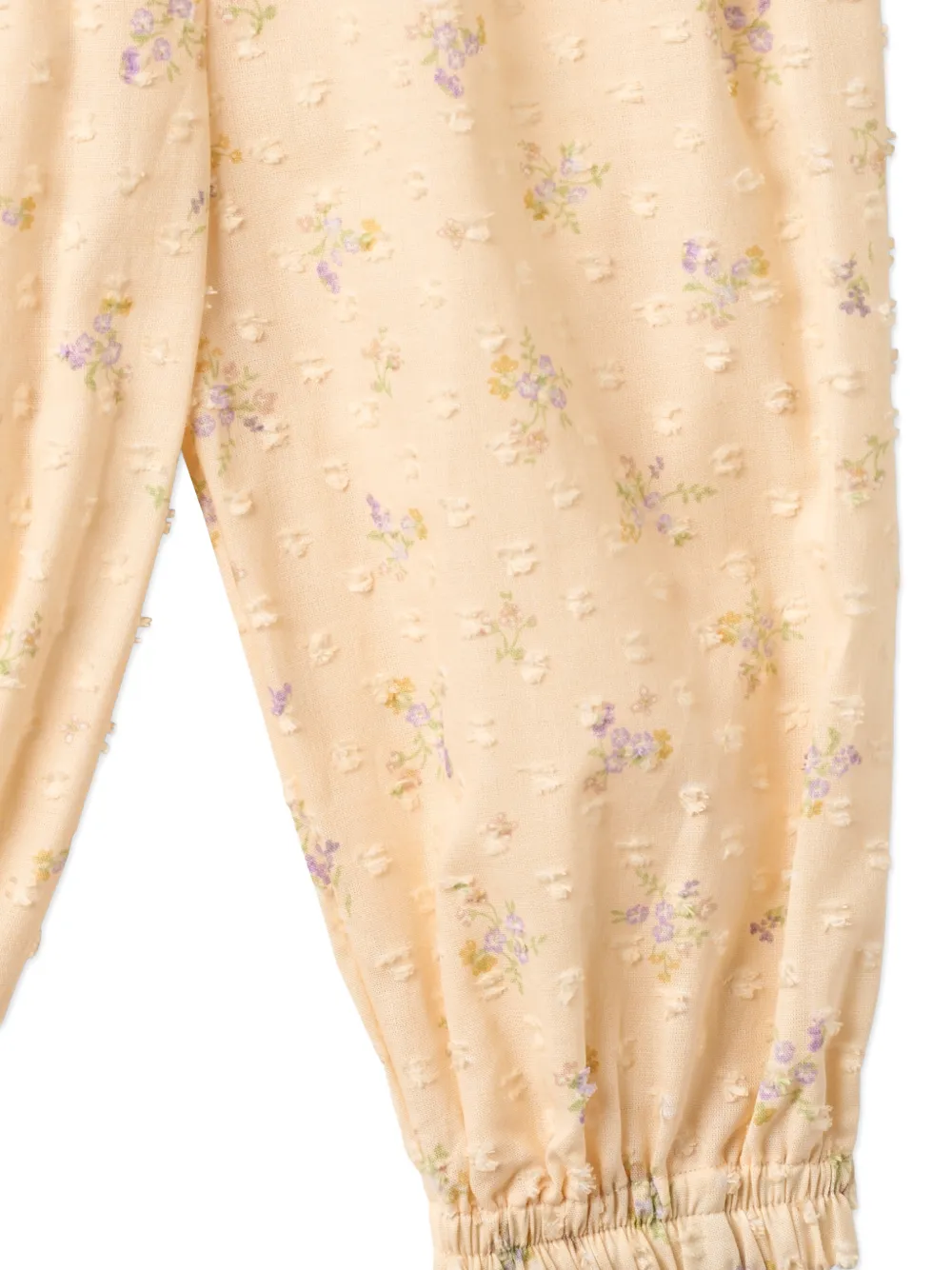  Wheat Polly Floral Trousers - Neutrals 
