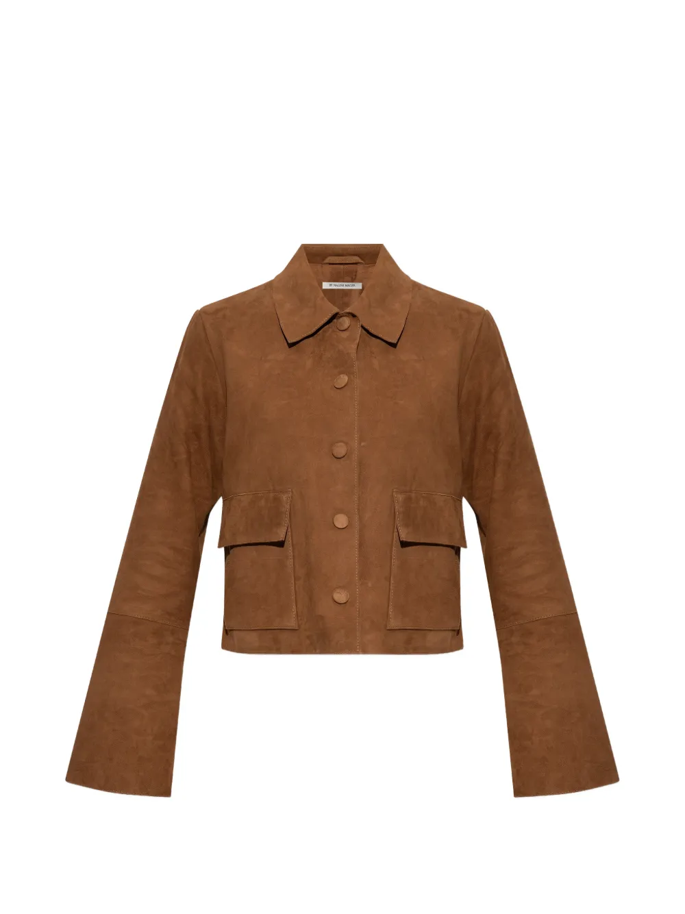 By Malene Birger Annie flap-pocket jacket - Marrone