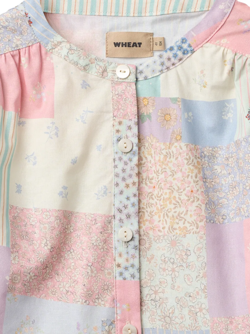  Wheat Annabell Patterned Dress - Neutrals 