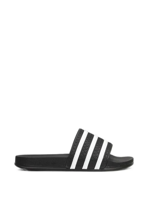 adidas Adilette striped textured slides