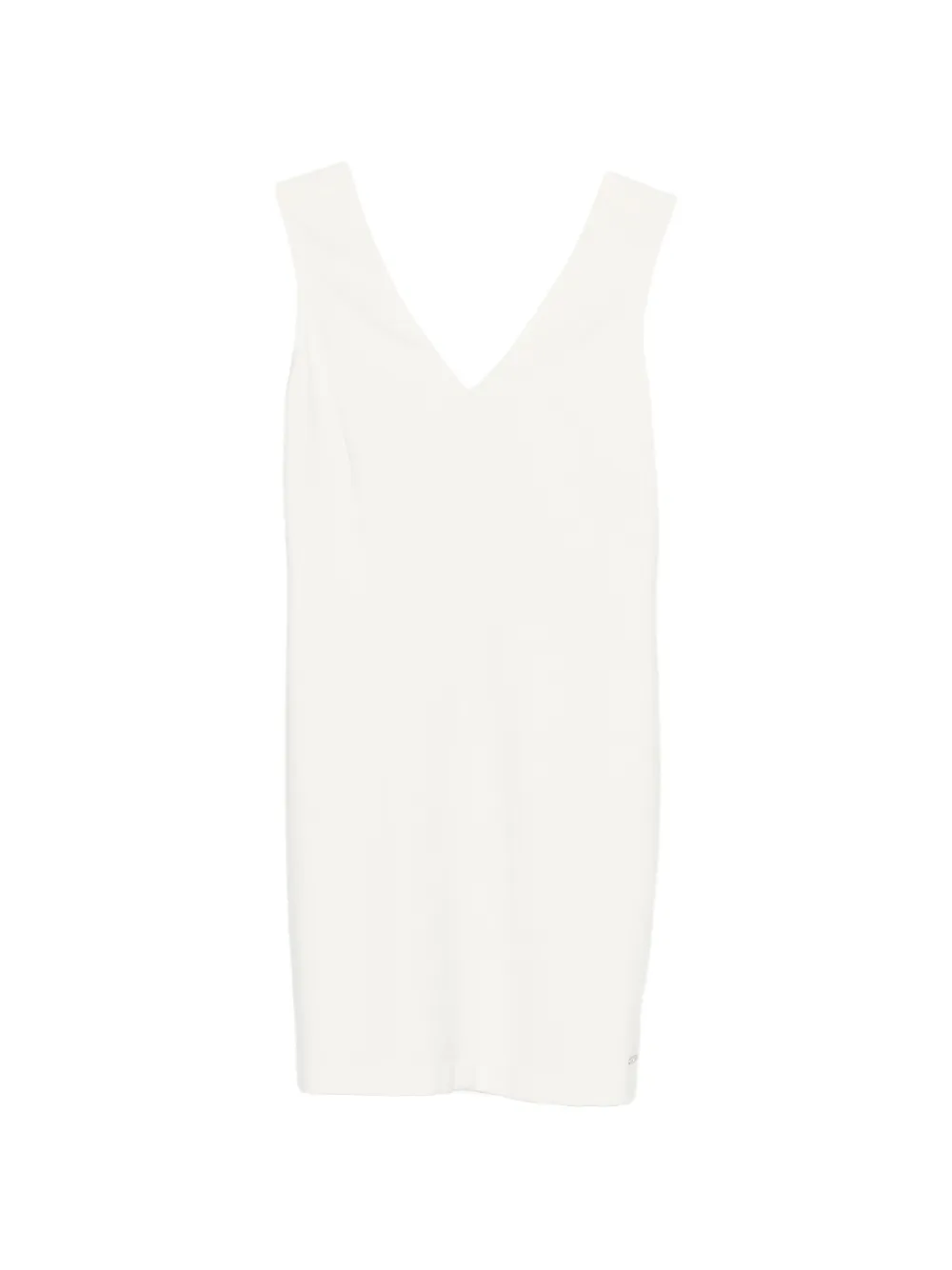 Calvin Klein V-neck sleeveless dress - Toni neutri