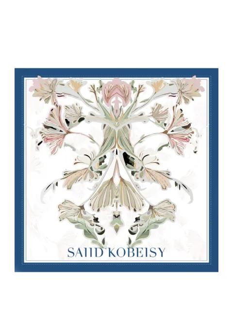 Saiid Kobeisy mascada grande con estampado floral