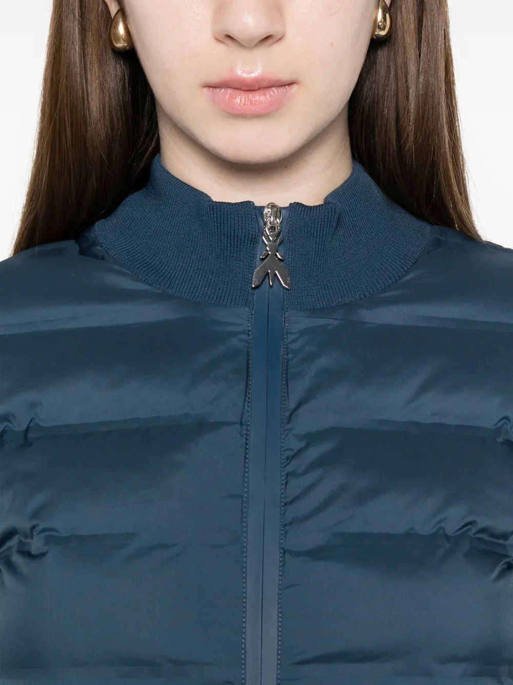 Quilted Zipped Puffer Jacket