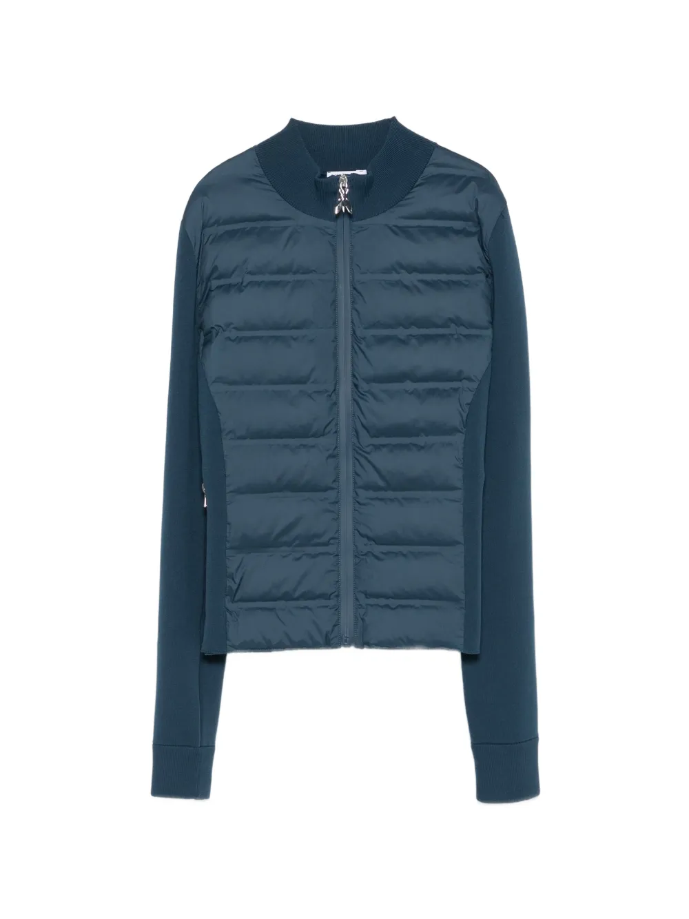 Patrizia Pepe quilted zipped puffer jacket - Blue