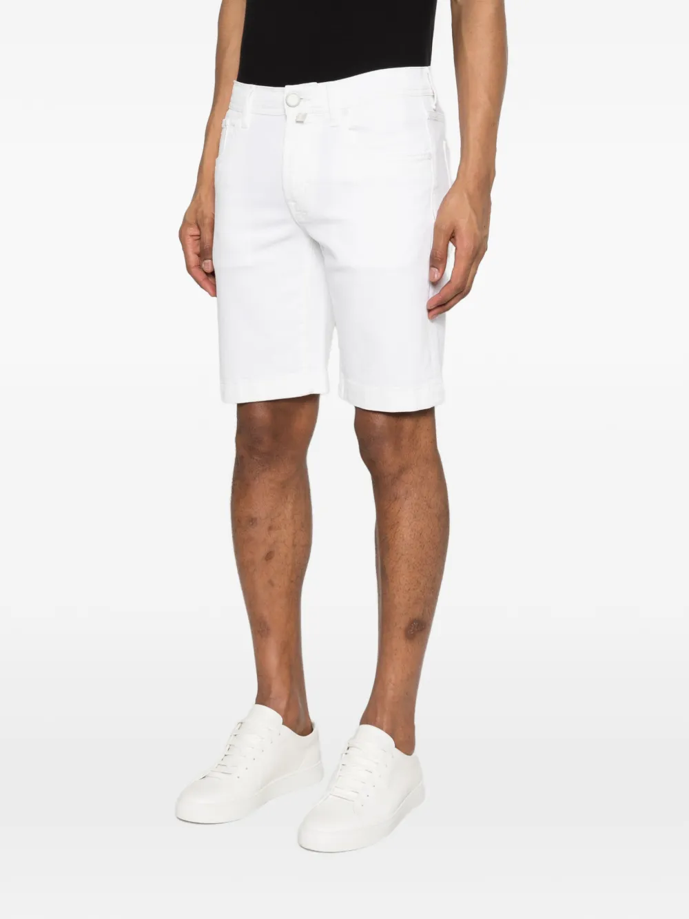  Jacob Cohën Nicolas Denim Shorts - Neutrals 