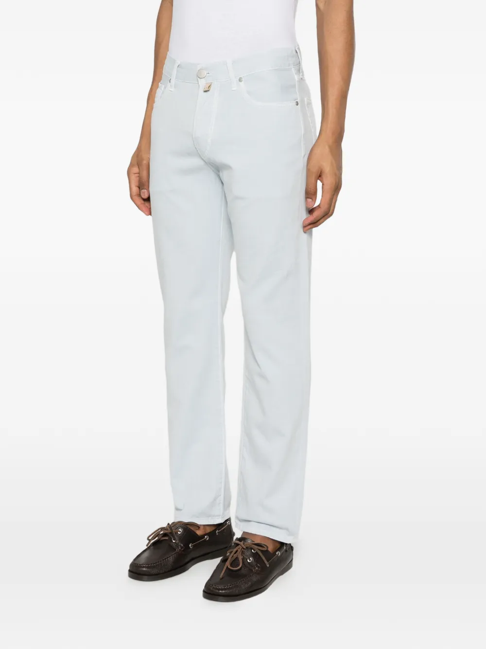 Jacob Cohën Edo Cotton Jeans in Blue, view 3